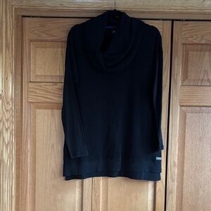 Calvin Klein Black Cowl Neck Sweater
